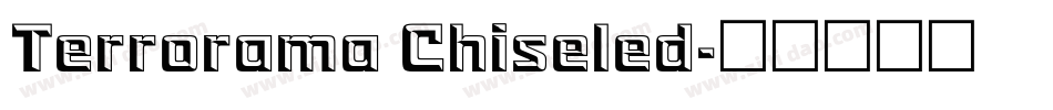 Terrorama Chiseled字体转换
